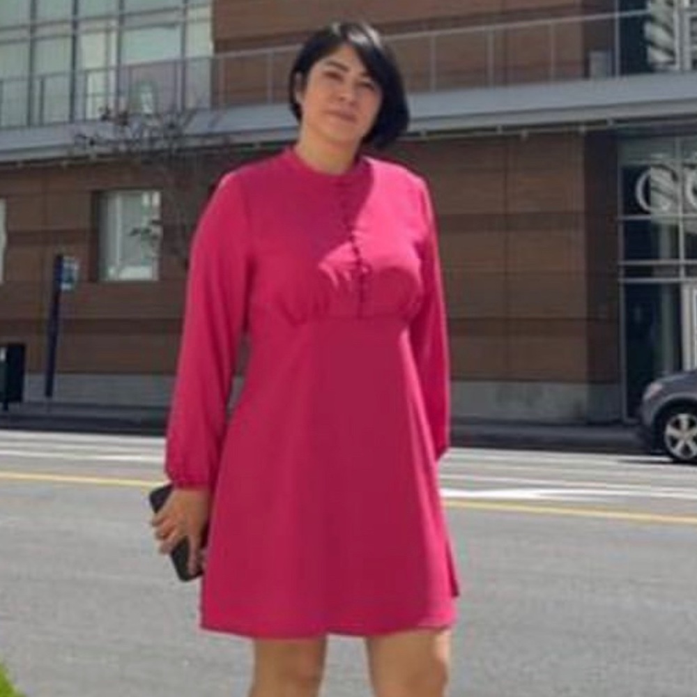 Zara pink dress